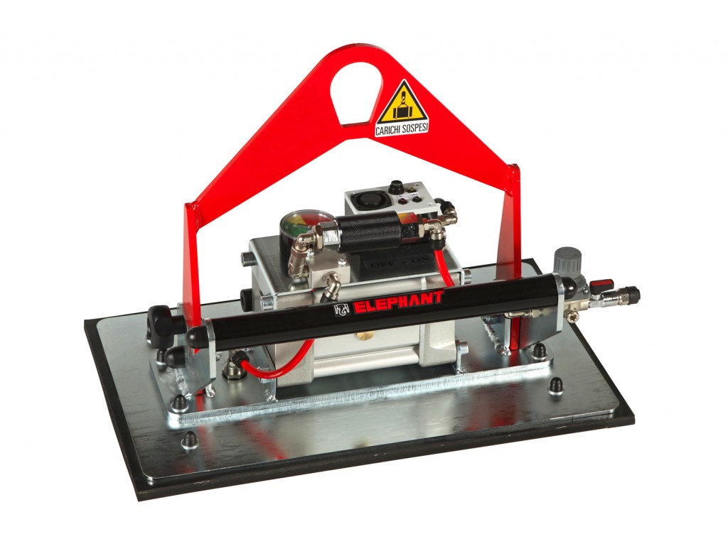 Powered by compressed air Vacuum lifters Marble applications Elephant