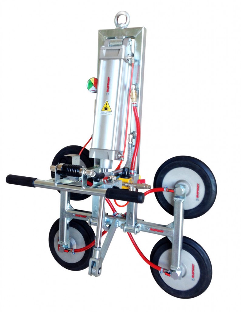 Pneumatic movements Powered by Compressed Air Glass Vacuum Lifters